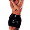 LATEX MINISKIRT