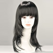 Kate Long Black Wig