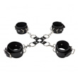 Shots Ouch Leather Hand and Leg Cuffs