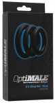 Optimale 3 C-ring Set Thick Black