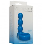 Platinum Silicone Double D Blue