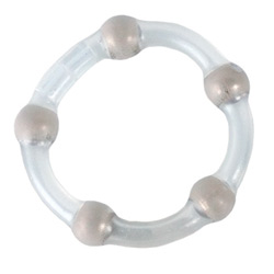 Metallisk perle Ring